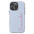 Personalized Cute Vibrant Heart Accent iPhone Case